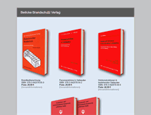 Tablet Screenshot of brandschutzverlag.de